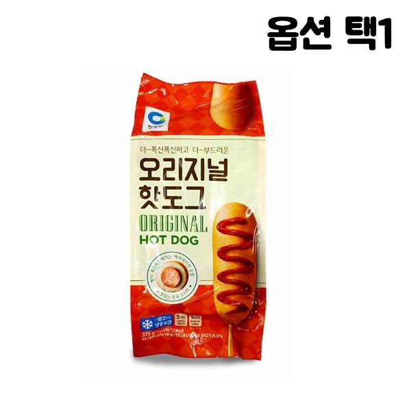MY 청정원 오리지널핫도그375g