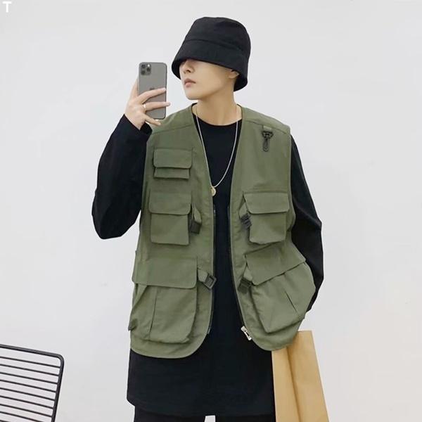 남성조끼베스트 캐주얼조끼 낚시자켓아우터 IS-BT02