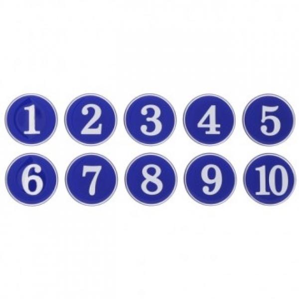 에폭시번호판 파랑1110