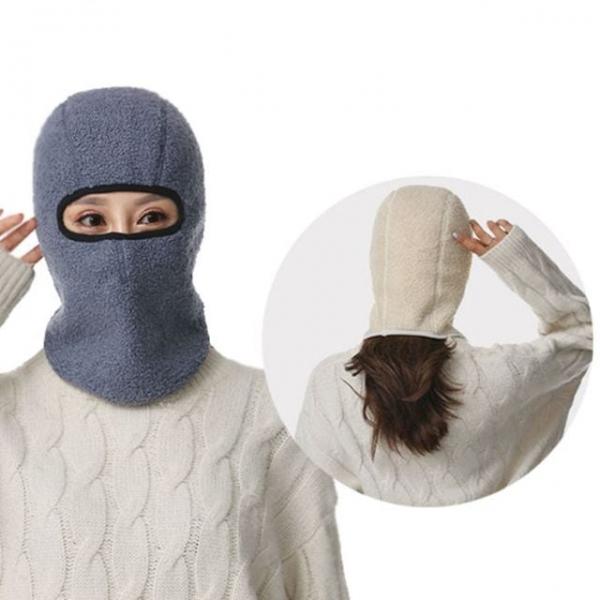뽀글이 겨울 방한 바라클라바 넥워머 마스크 귀마개