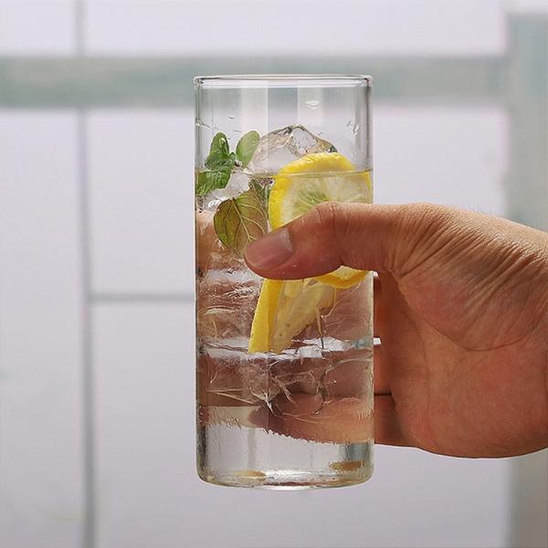 내열유리 유리컵 홈카페 음료컵(400ml)