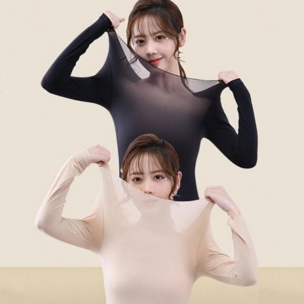 여성용 얇은 이너내복 프리사이즈 상하의 세트