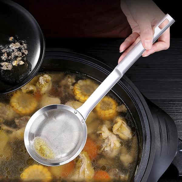 스텐 거품 망국자(33cm) 스텐 건지개