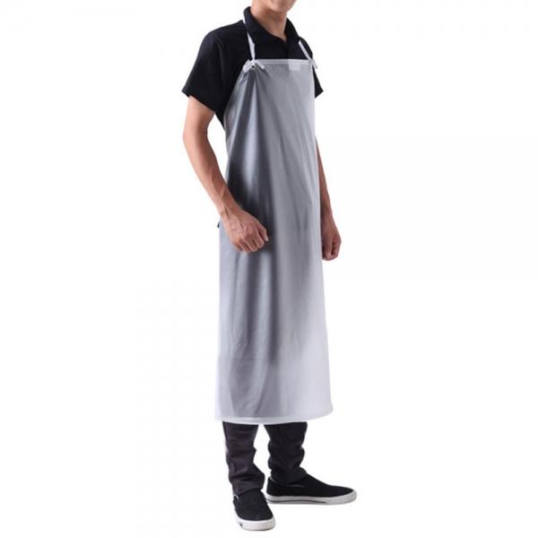 작업장 식당 방수 앞치마 (105cm 반투명)