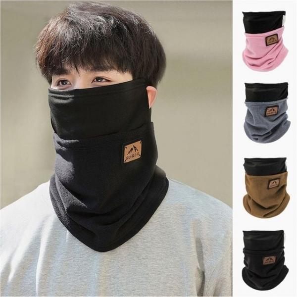 이어홀 넥워머 귀걸이마스크 방한목토시 골프 보온용