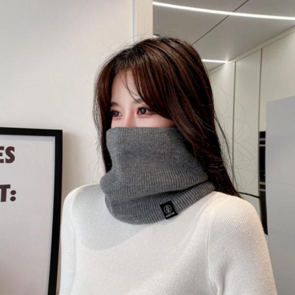 따뜻한 겨울 심플 무지 패션 목도리 여성 예쁜 넥워머