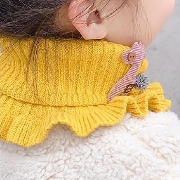 가을겨울 기린 프릴 넥워머 목도리 목토시 넥스카프