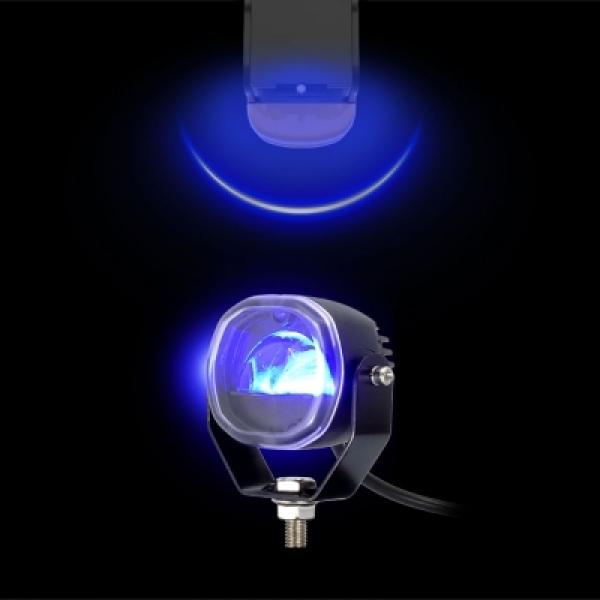 DC12V-60V겸용 지게차 ARC미니 LED안전라인램프 블루LED   U형