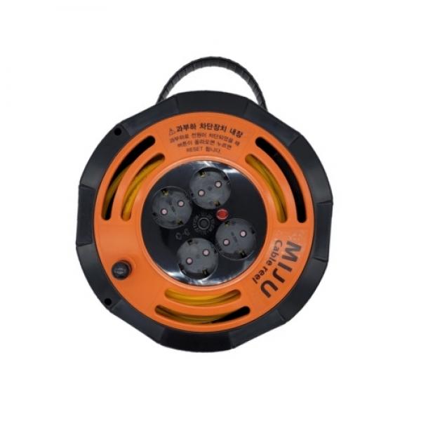 MJ 누진차단 케이블릴 연장선 4구 15M 과부하차단 MJM-CP-40B-15 / AC250V 16A