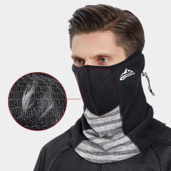 자전거 오토바이 스포츠 아웃도어 발열원단 방한 마스크 넥워머 2 color