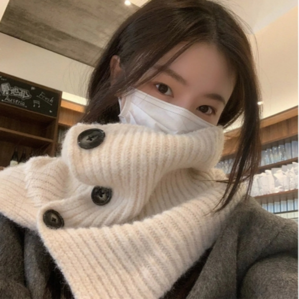 겨울 방한 골지 머플러 넥워머 목도리