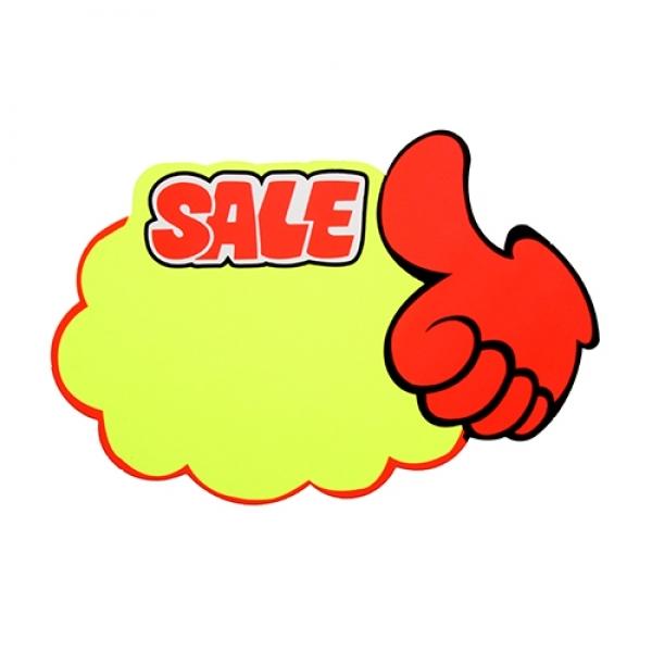 P2507 쇼카드(구름/엄지손/SALE)4048