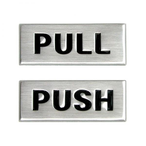 PULL PUSH 3001돔사인표지판