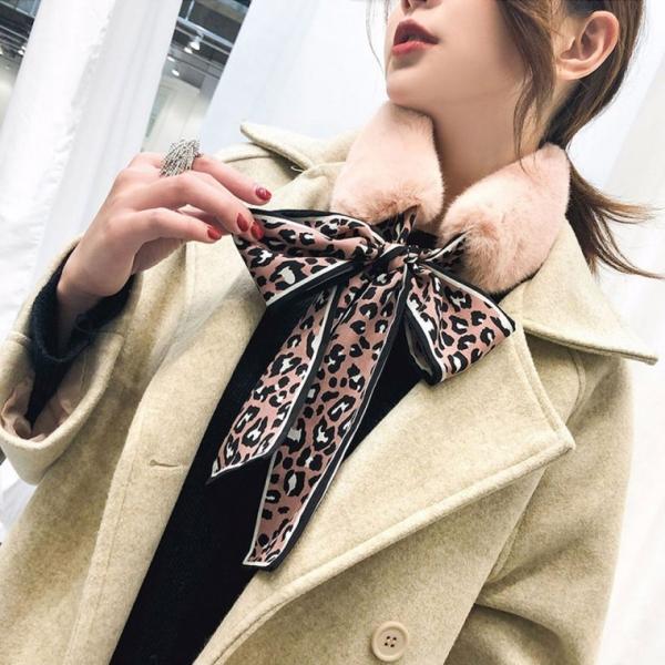 LW 포근이 토끼털 스카프 호피스카프 털목도리