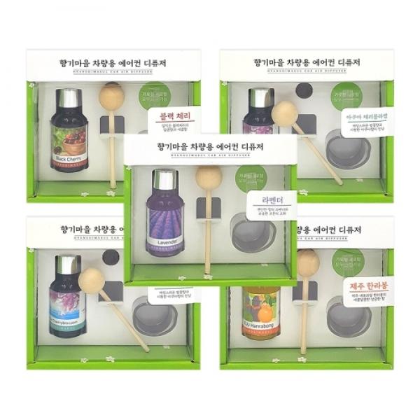 더허브샵 향기마을 차량용 에어컨 디퓨저 피톤치드 / 17ml