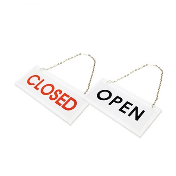 OPEN CLOSED 양면 180x180mm 7101