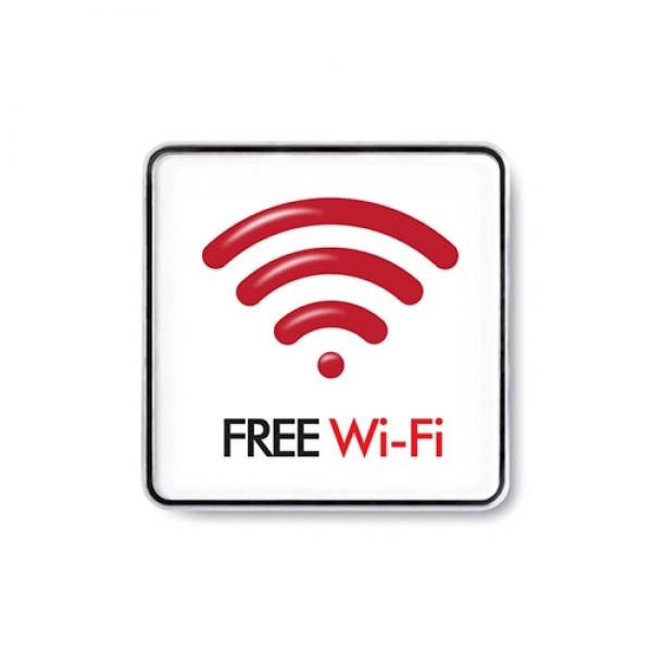 Free WiFi 무선인터넷 120x120mm] 9416