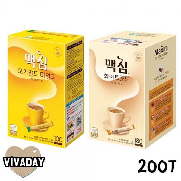 MY 맥심 모카골드 화이트골드 200T