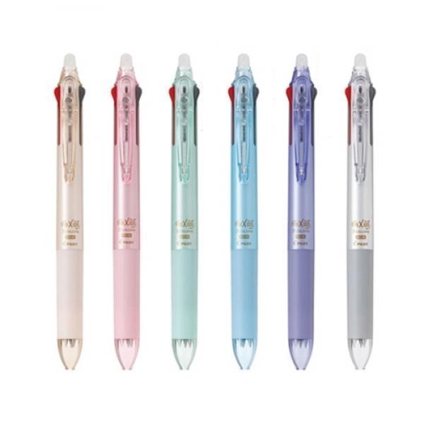 파이롯트 프릭션 3색볼펜 LKFBS-60UF PP 0.38mm 펄핑크 멀티펜