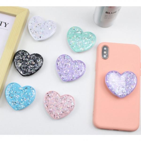 6색상 펄하트 스마트톡 핸드폰 핸드폰 엑세서리