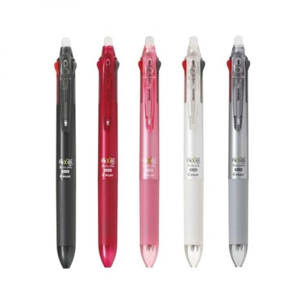 파이롯트 프릭션 3색볼펜 LKFBS-60EF SP 0.5mm 소프트핑크 멀티펜