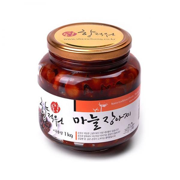 마늘 장아찌 (1kg유리병)