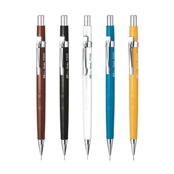 펜텔 제도샤프 P205 0.5mm 학용품 / [흑색바디]