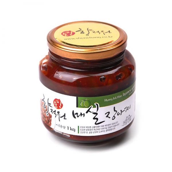고추장매실 장아찌(1kg유리병)