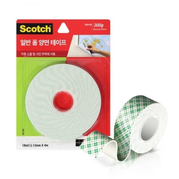 3M 스카치폼양면테이프#2140 / 12mm*4m