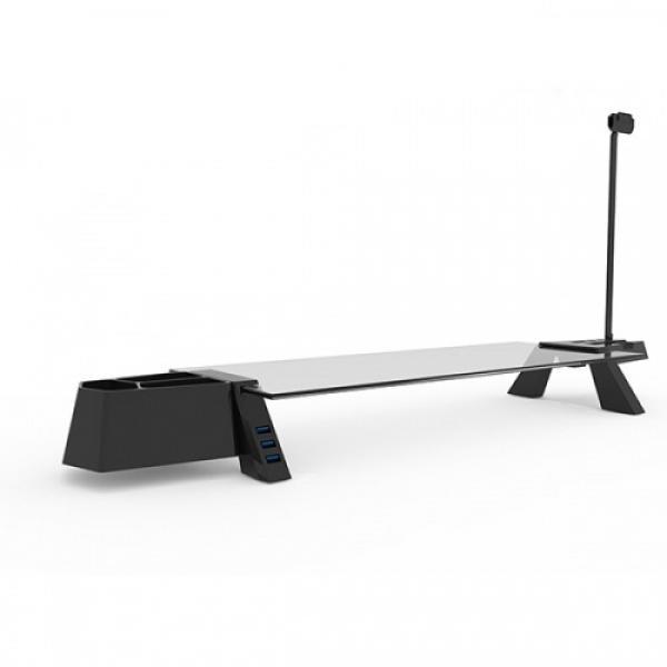 천하 스마트독 브릿지 USB 3.0 S317 블랙/투명 / 814*210*80mm