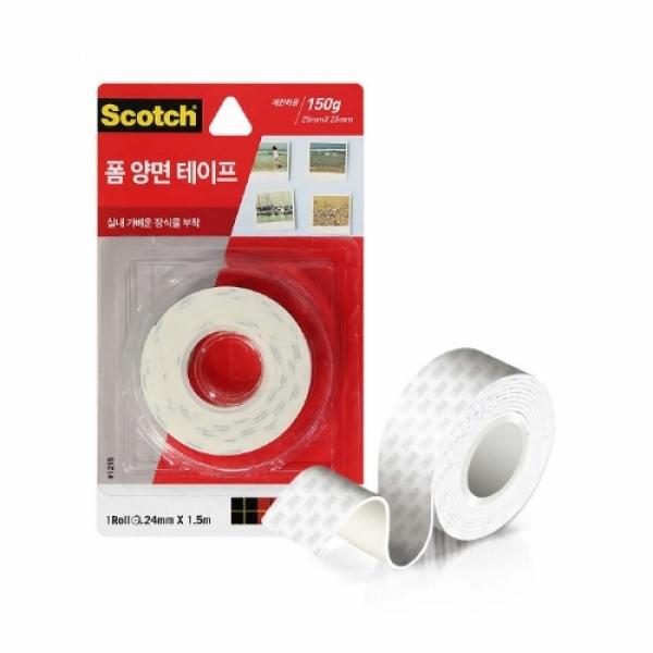 3M 스카치폼양면테이프 #1215 / 24mm*1.5m