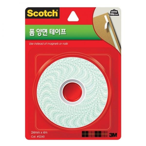 3M 스카치폼양면테이프 #2240 24mm*4m