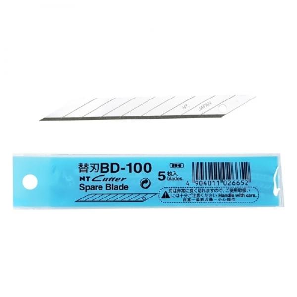 NT커터 커터칼날 BD-100 30도 칼심 / [5개입]