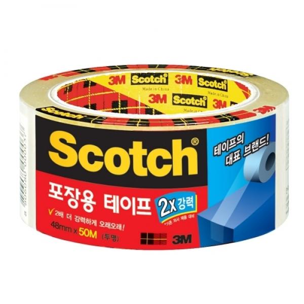 3M 스카치 포장/박스테이프 3615 투명 테이프 / 48mm*50m