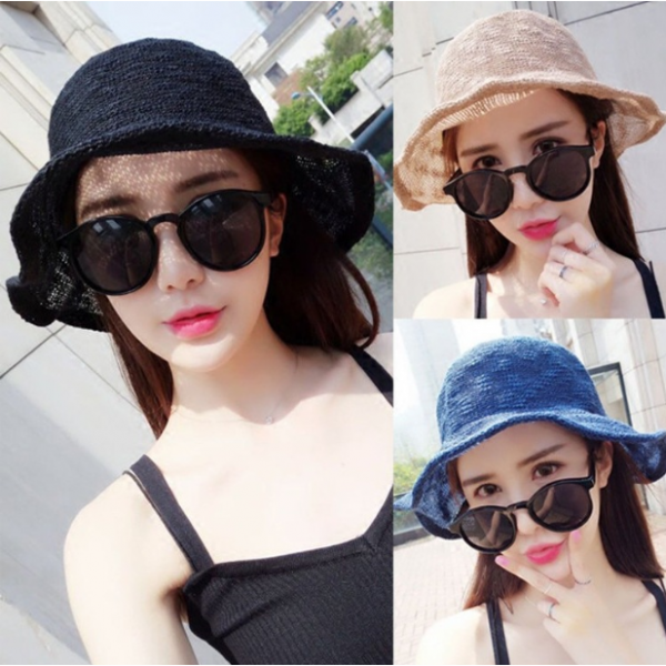 봄 여름 가을 와이어 버킷햇 벙거지 모자