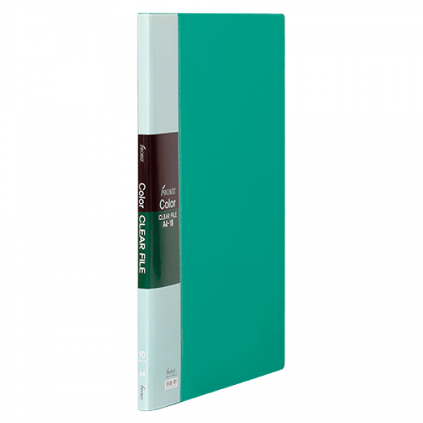 프로비즈 인덱스 클리어화일 A4 10매 녹색