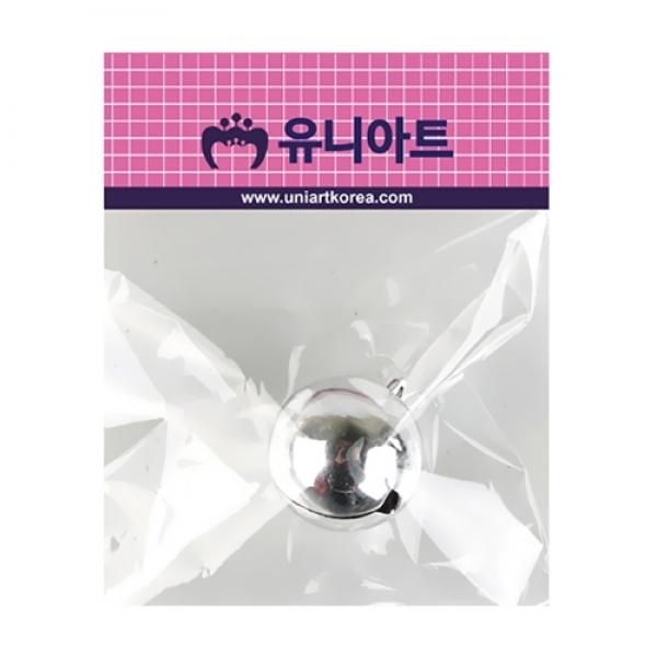 유니아트 2000 미니방울 28mm 은색