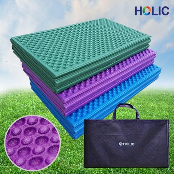 홀릭캠핑매트 140x200 3가지 엠보/국내생산 고밀도