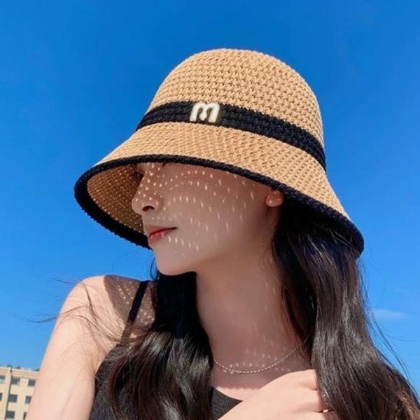 엠코드 버킷햇/ 챙모자 보넷모자 보닛모자 봄 여름 가을 벙거지모자 왕골모자 라피아햇