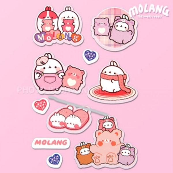 JW 몰랑 포켓 스티커(라이트핑크)-30EA