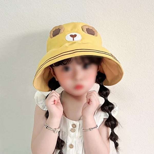 유아 아동 어린이 큐트베어돌돌이 봄 여름 가을 자외선차단 챙모자 귀여운모자
