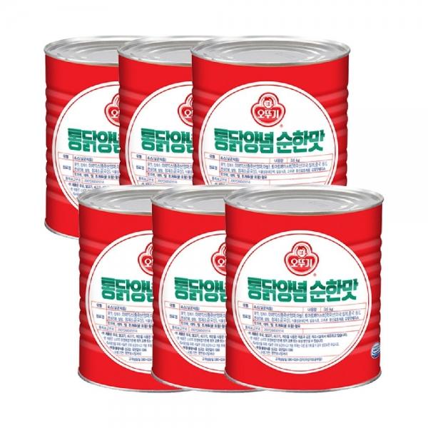 통닭 양념 순한맛 3.6KG 6개