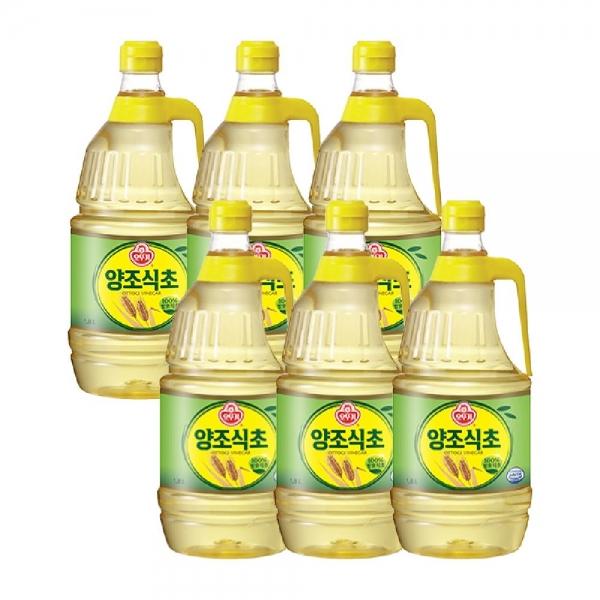 양조 식초 PET 1.8L 6개