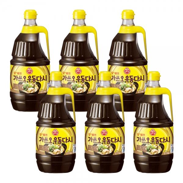 오쉐프 가쓰오우동다시 2.1KG 6개