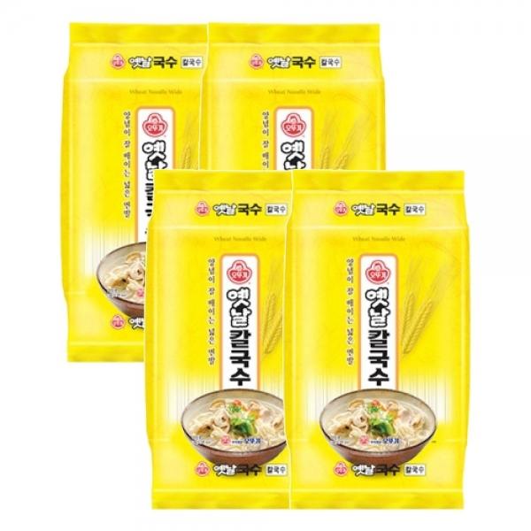 옛날 칼국수 3kg 4개