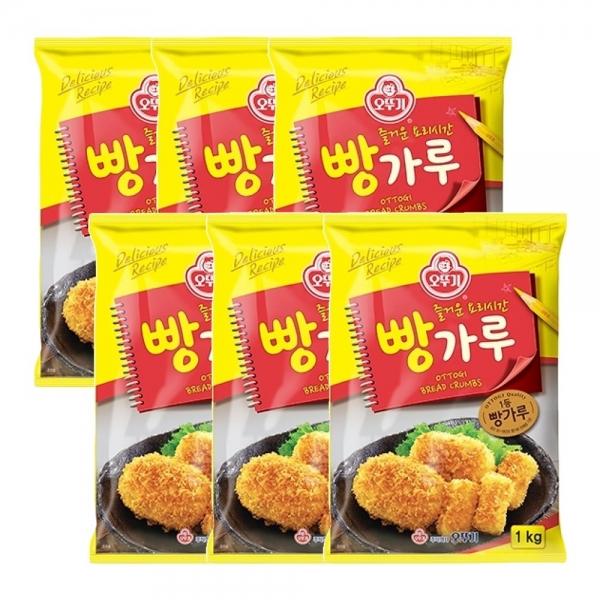 빵가루 1KG 6개