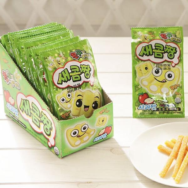 INCO 새콤짱 사과맛 45g 24개입 옛날과자