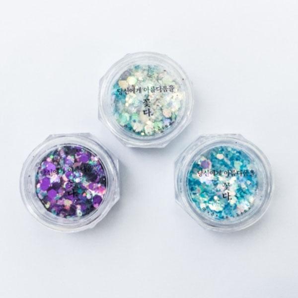 GGD 파스텔 레인 글리터 3 color