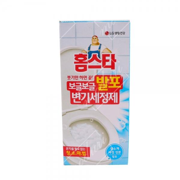 홈스타 발포 변기세정제 3포 거품형태