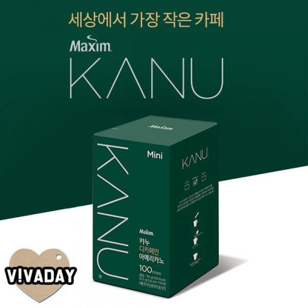 MY 맥심 카누 미니디카페인 아메리카노 100T